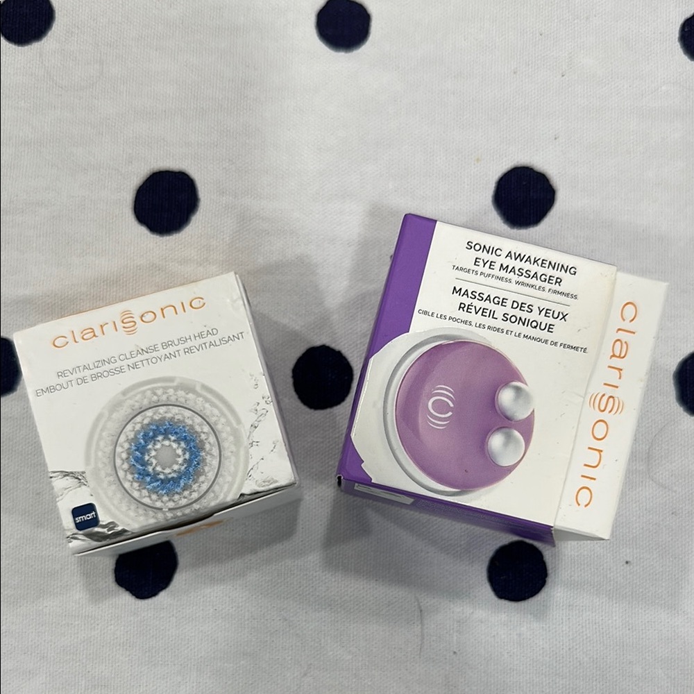 Clarisonic Sonic Awakening Eye Massager & Brush Head - 2 attachments